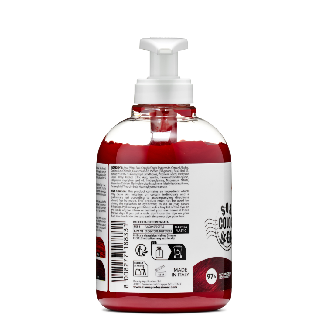 Maschera Colorante Rosso 3