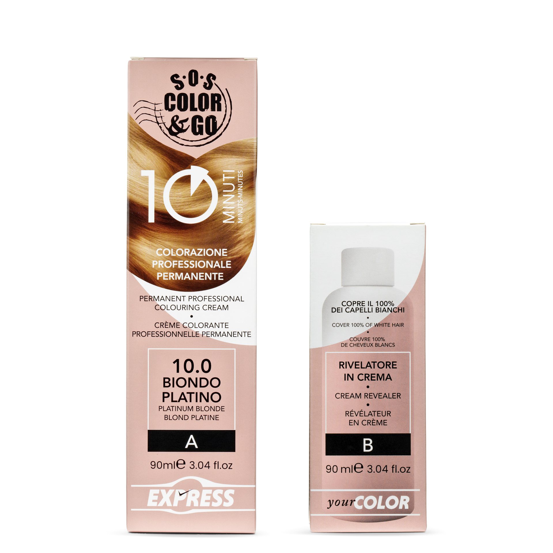 Sos Color&Go 10.0 Biondo Platino 4