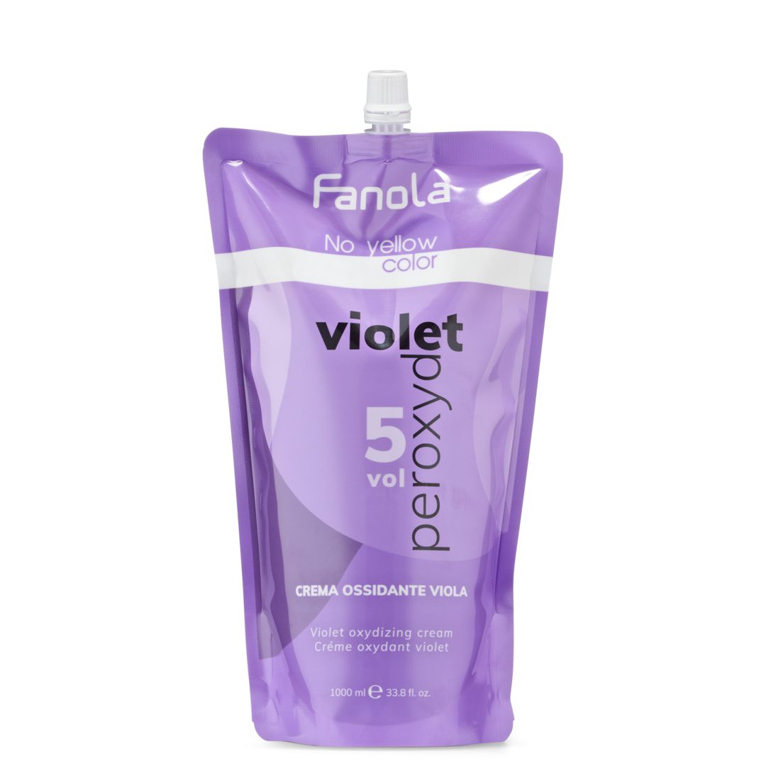 No Yellow color violet peroxyde 5 vol 0