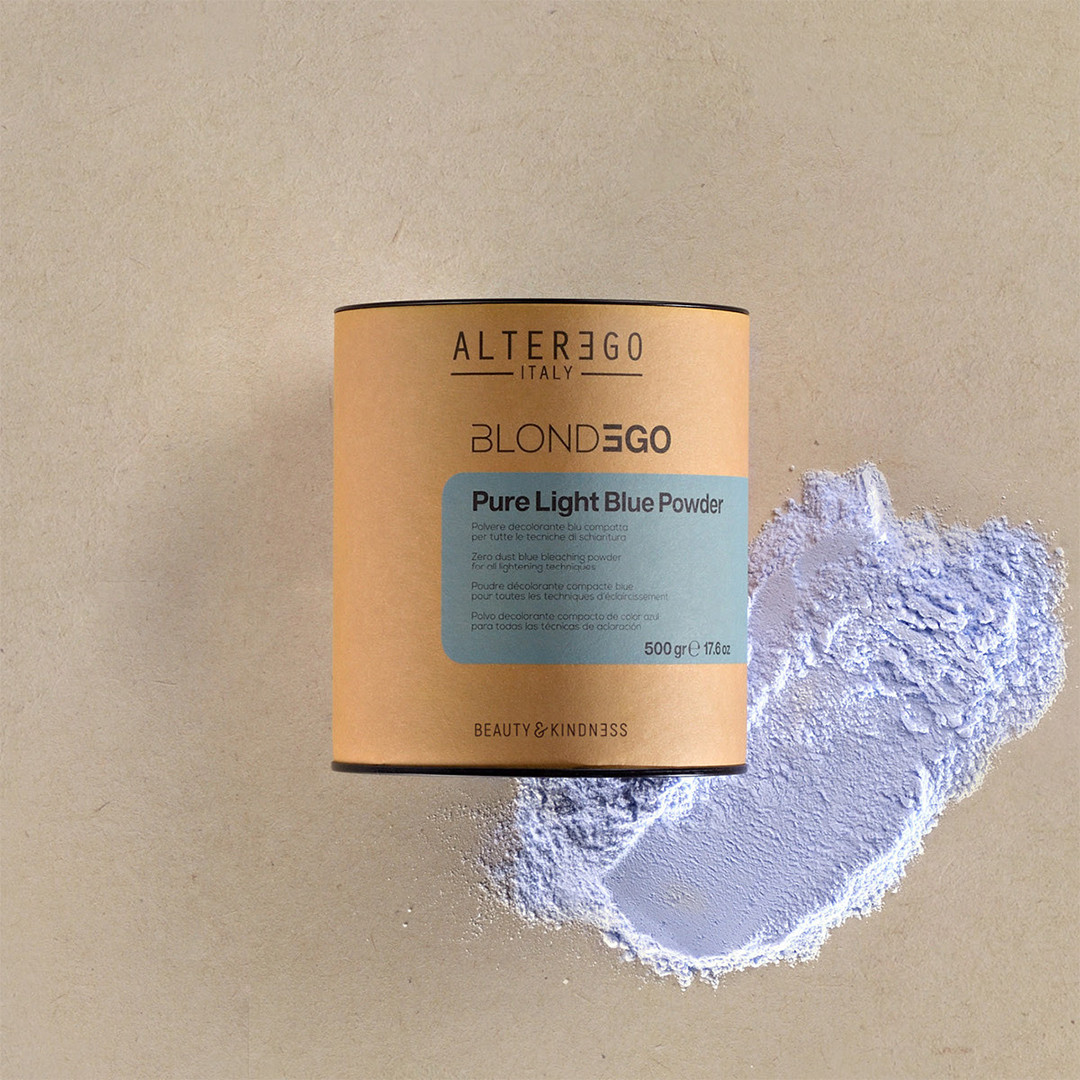 Pure Light Blue Powder