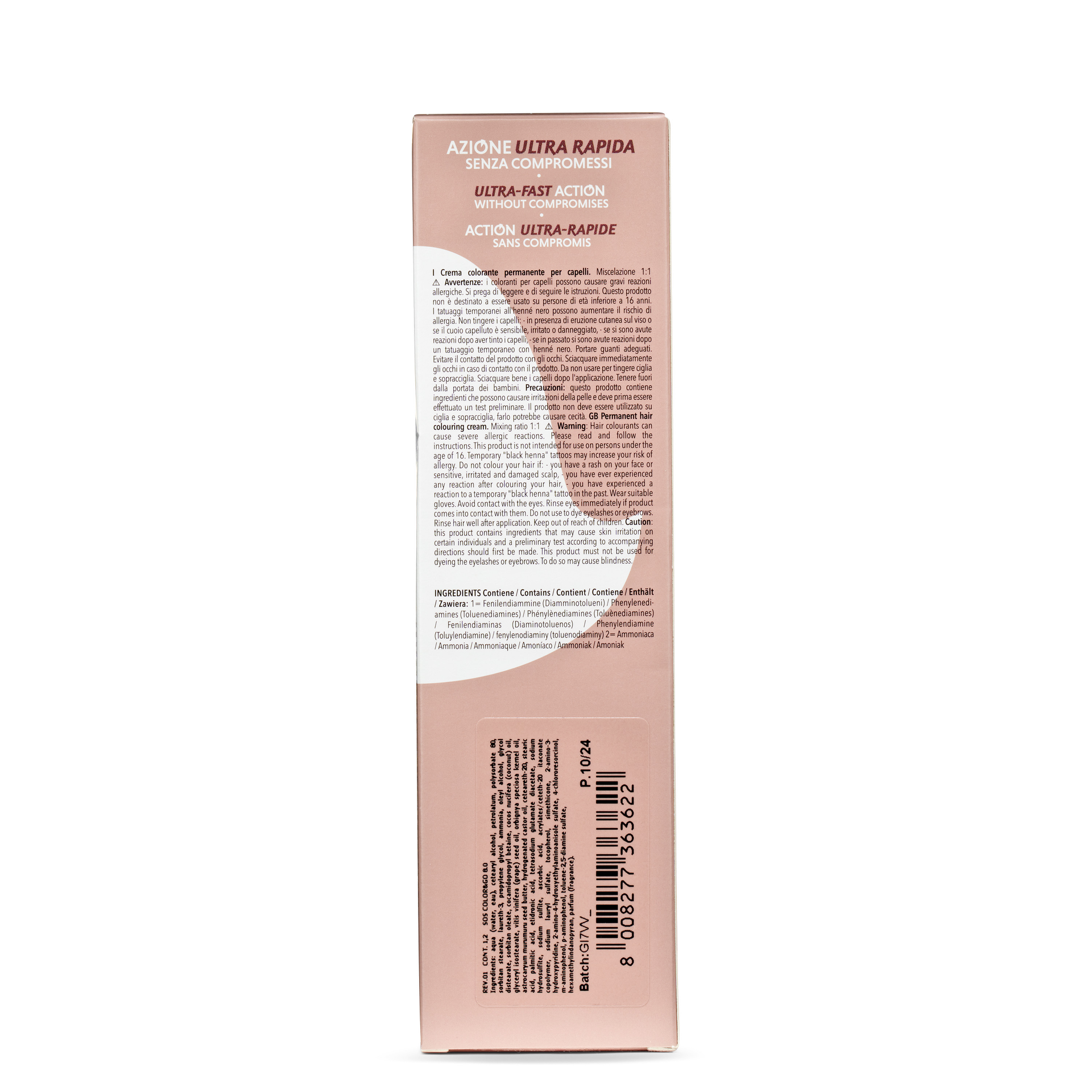 Sos Color&Go 8.0 Biondo Chiaro 1