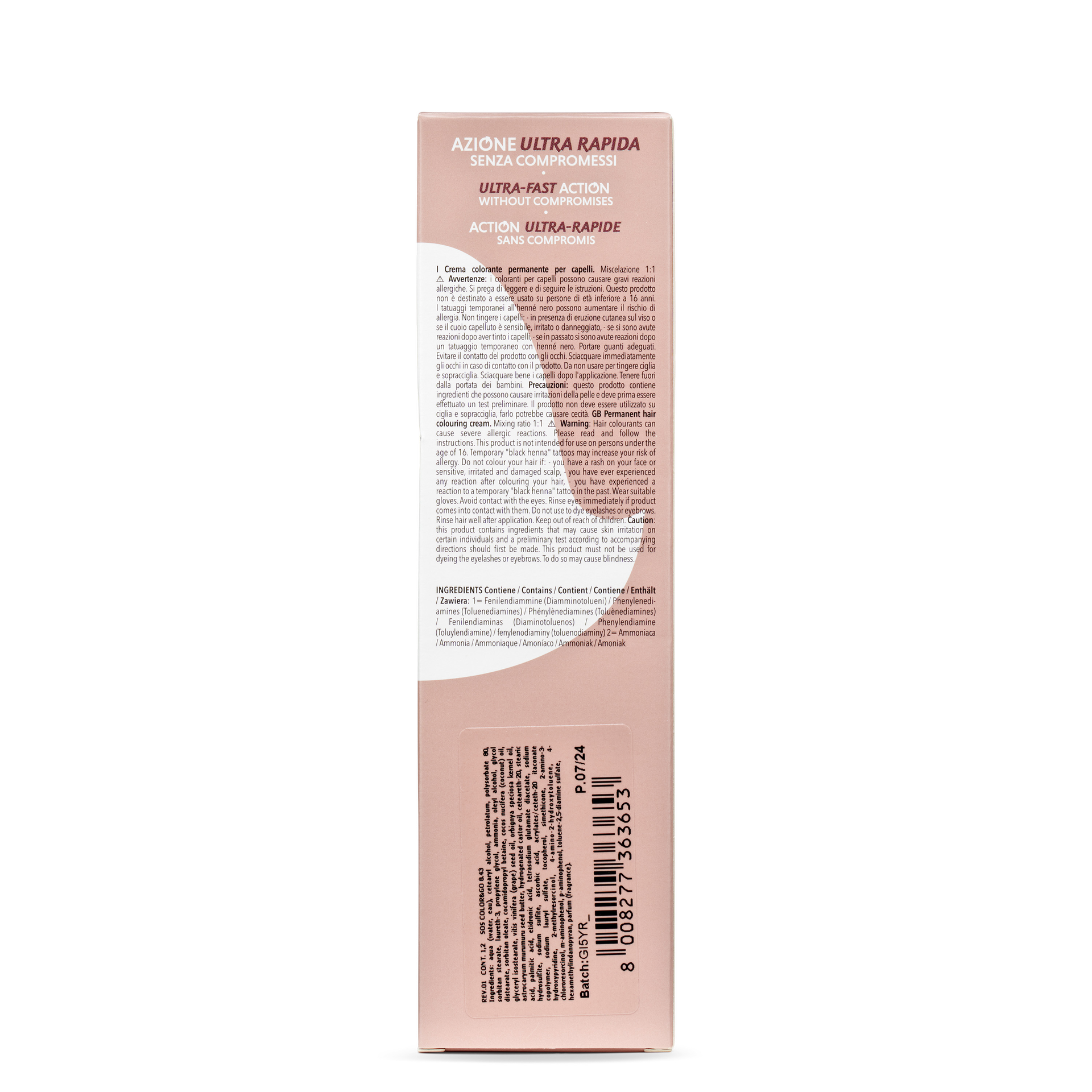 Sos Color&Go 10 Min - Rame dorati 1