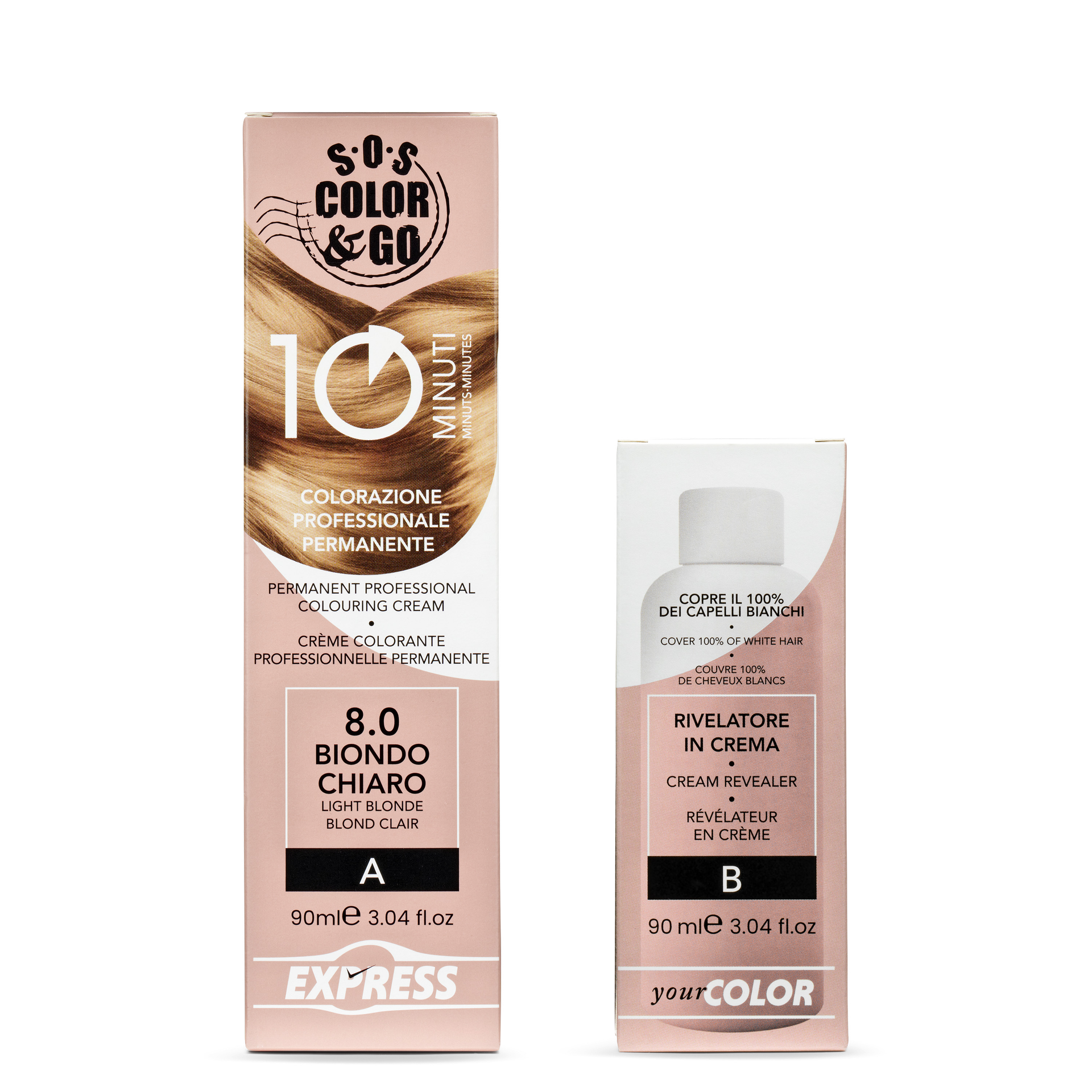 Sos Color&Go 8.0 Biondo Chiaro 4