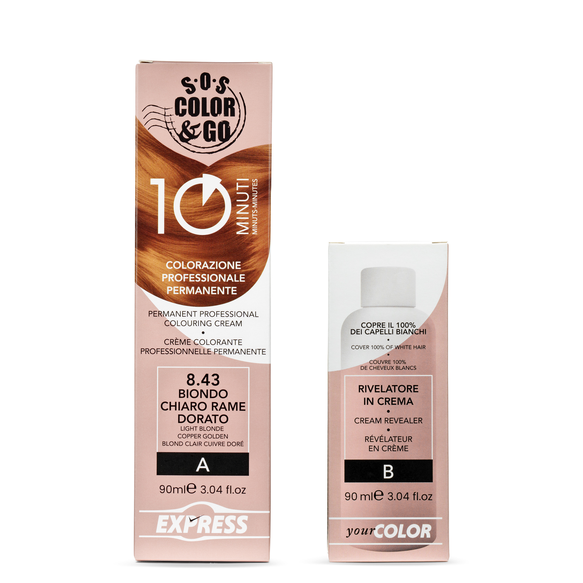 Sos Color&Go 10 Min - Rame dorati 4