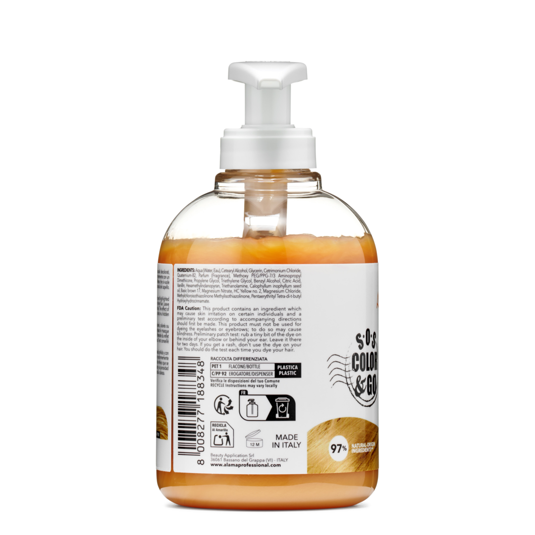 Maschera Colorante Dorato 3